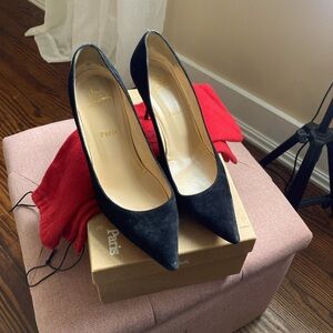 Christian Louboutin black heels